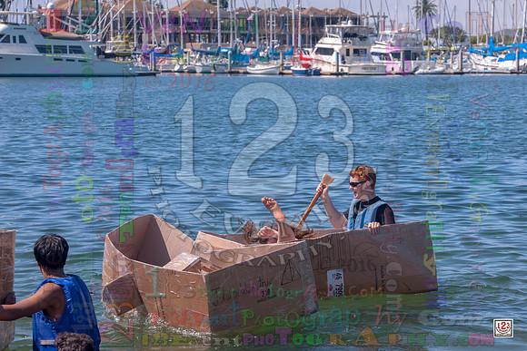 2016-17 HTHI 9th Grade Cardboard Boat