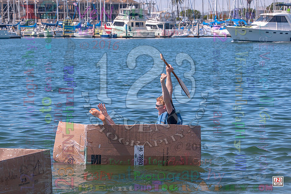 2016-17 HTHI 9th Grade Cardboard Boat