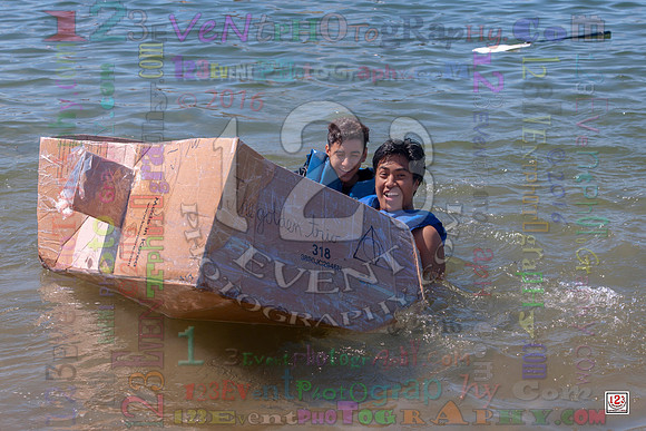 2016-17 HTHI 9th Grade Cardboard Boat