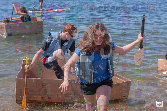2016-17 HTHI 9th Grade Cardboard Boat