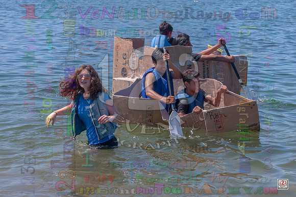 2016-17 HTHI 9th Grade Cardboard Boat