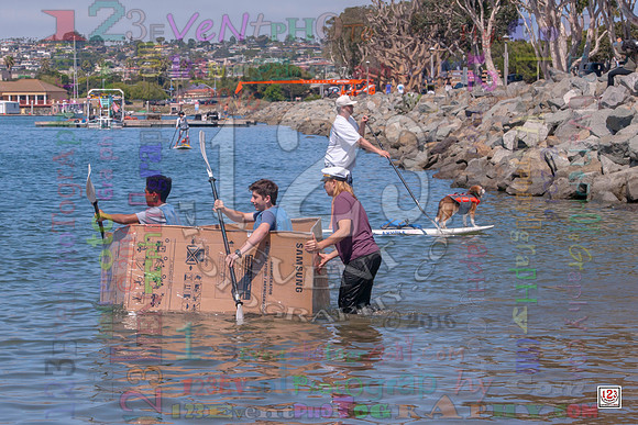 2016-17 HTHI 9th Grade Cardboard Boat