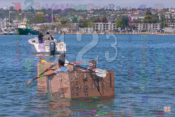2016-17 HTHI 9th Grade Cardboard Boat