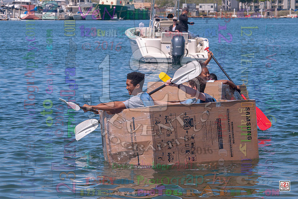 2016-17 HTHI 9th Grade Cardboard Boat