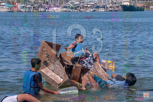 2016-17 HTHI 9th Grade Cardboard Boat