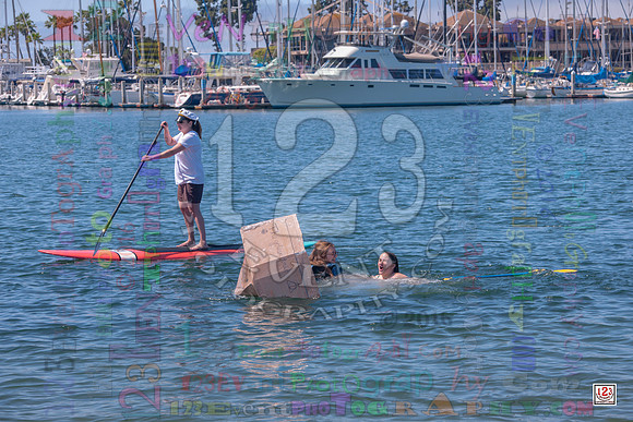 2016-17 HTHI 9th Grade Cardboard Boat