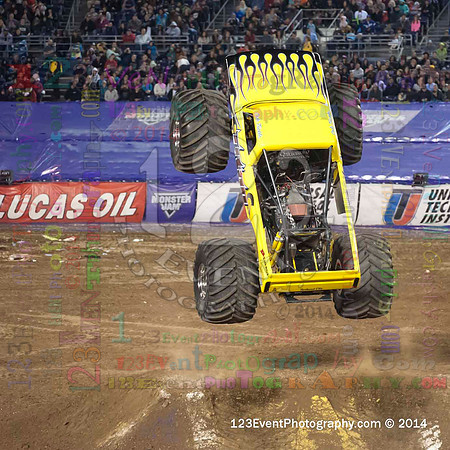 2014-01-18 MONSTER JAM® @ Qualcomm Stadium