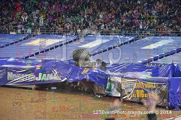 2014-01-18 MONSTER JAM® @ Qualcomm Stadium