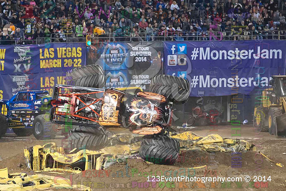 2014-01-18 MONSTER JAM® @ Qualcomm Stadium