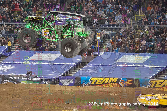 2014-01-18 MONSTER JAM® @ Qualcomm Stadium