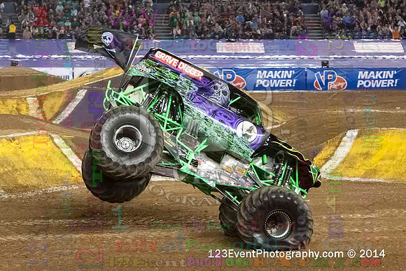2014-01-18 MONSTER JAM® @ Qualcomm Stadium