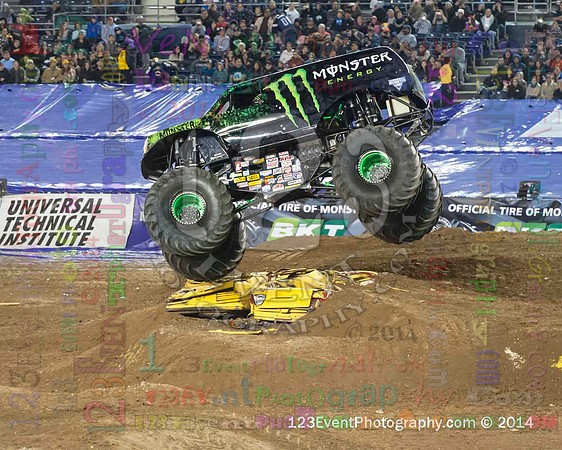 2014-01-18 MONSTER JAM® @ Qualcomm Stadium