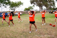 2014 Clairemont High Cheer Squad at Clairemont Family Day