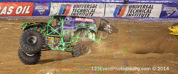 2014-01-18 MONSTER JAM® @ Qualcomm Stadium