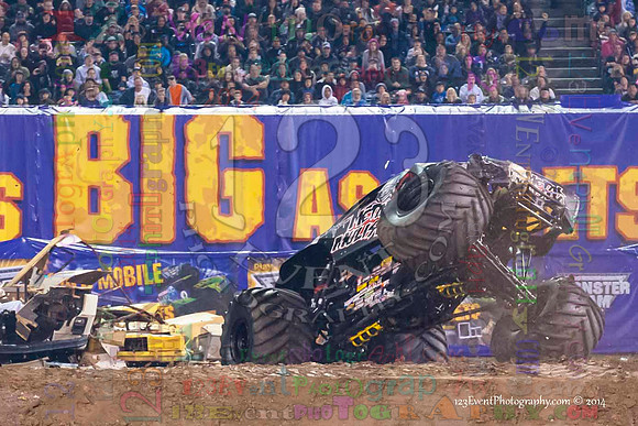 2014-01-11 MONSTER JAM® @ Anaheim Angel Stadium