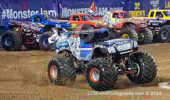 2014-01-18 MONSTER JAM® @ Qualcomm Stadium