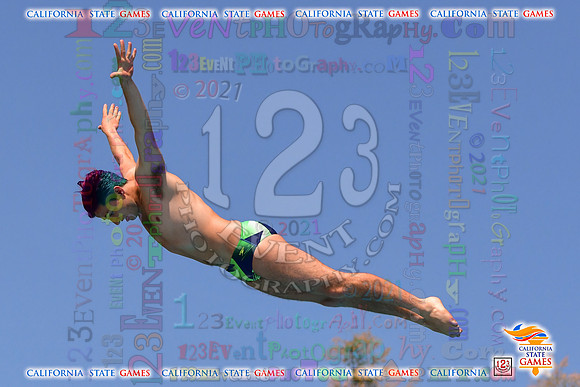 2021-07-17 BOYS & CO-ED Diving CA State Games