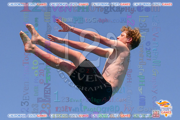 2021-07-17 BOYS & CO-ED Diving CA State Games