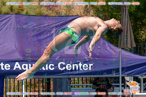 2021-07-17 BOYS & CO-ED Diving CA State Games