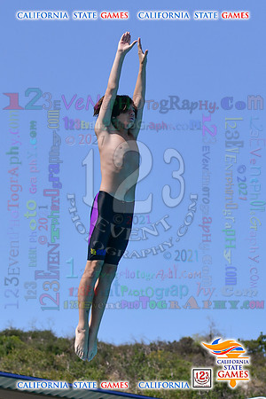 2021-07-17 BOYS & CO-ED Diving CA State Games