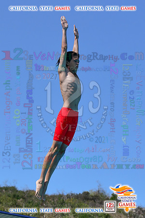2021-07-17 BOYS & CO-ED Diving CA State Games