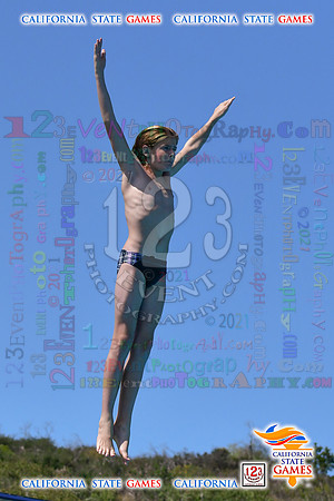 2021-07-17 BOYS & CO-ED Diving CA State Games