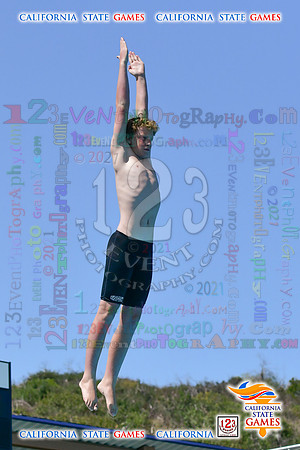 2021-07-17 BOYS & CO-ED Diving CA State Games