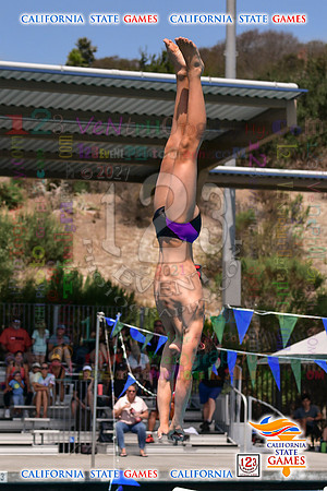 2021-07-17 BOYS & CO-ED Diving CA State Games