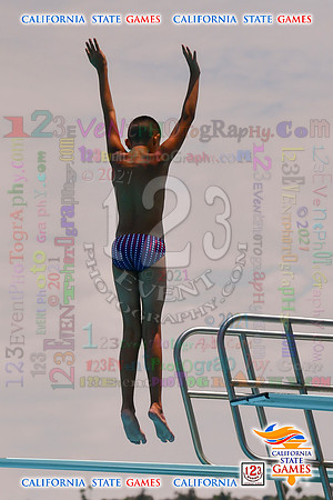 2021-07-17 BOYS & CO-ED Diving CA State Games