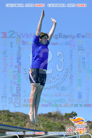 2021-07-17 BOYS & CO-ED Diving CA State Games