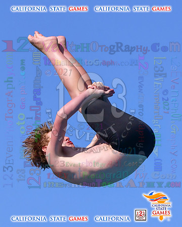 2021-07-17 BOYS & CO-ED Diving CA State Games