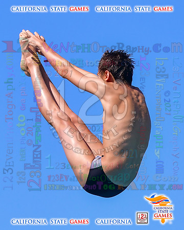 2021-07-17 BOYS & CO-ED Diving CA State Games