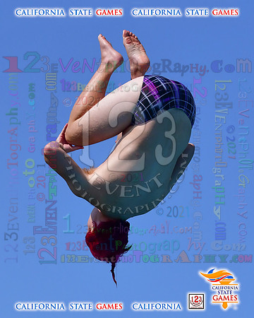 2021-07-17 BOYS & CO-ED Diving CA State Games