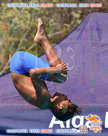 2021-07-17 BOYS & CO-ED Diving CA State Games