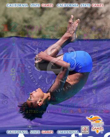 2021-07-17 BOYS & CO-ED Diving CA State Games