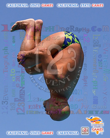 2021-07-17 BOYS & CO-ED Diving CA State Games
