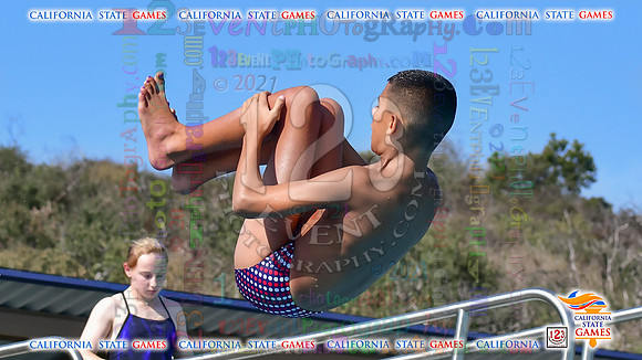2021-07-17 BOYS & CO-ED Diving CA State Games