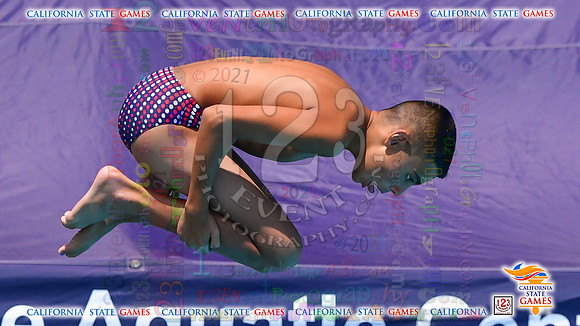 2021-07-17 BOYS & CO-ED Diving CA State Games