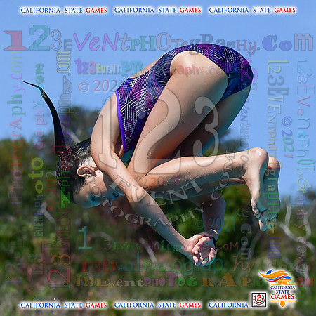 2021-07-17 GIRLS Diving CA State Games