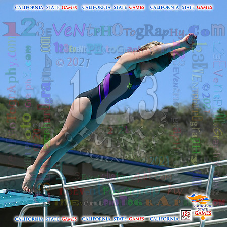 2021-07-17 GIRLS Diving CA State Games
