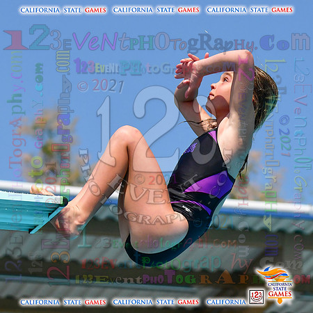 2021-07-17 GIRLS Diving CA State Games