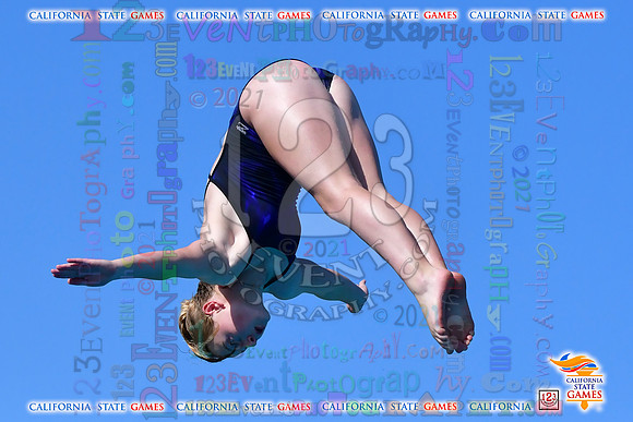 2021-07-17 GIRLS Diving CA State Games