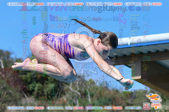 2021-07-17 GIRLS Diving CA State Games