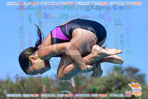 2021-07-17 GIRLS Diving CA State Games