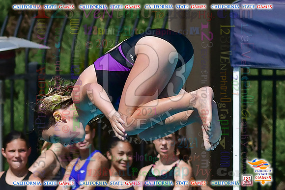 2021-07-17 GIRLS Diving CA State Games