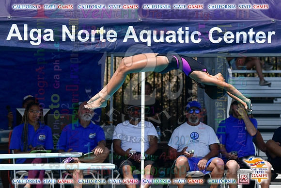 2021-07-17 GIRLS Diving CA State Games