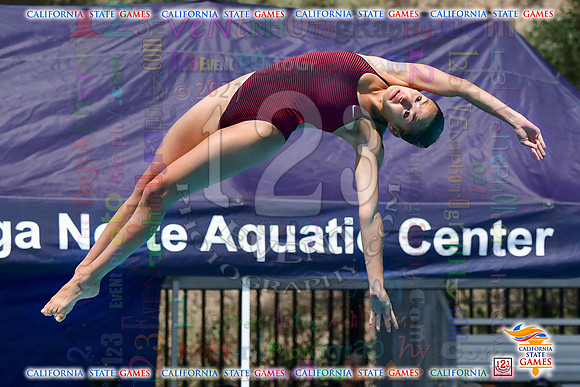 2021-07-17 GIRLS Diving CA State Games