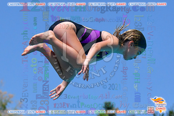 2021-07-17 GIRLS Diving CA State Games