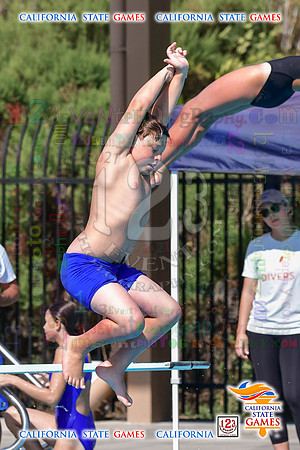 2021-07-17 BOYS & CO-ED Diving CA State Games