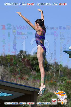2021-07-17 GIRLS Diving CA State Games